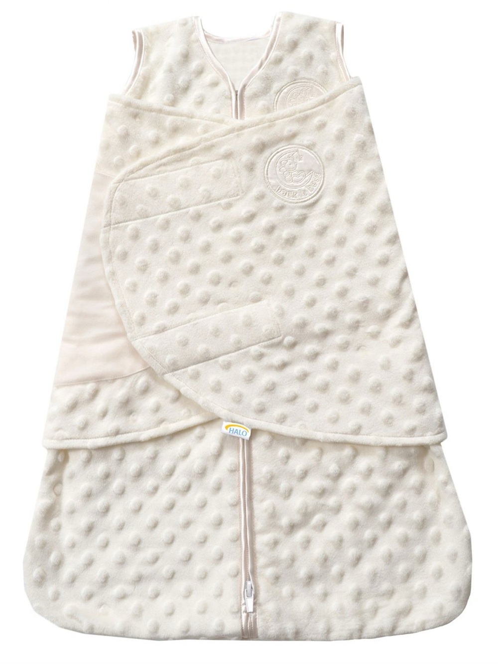 HALO Plushy Dot Sleep Sack Swaddle